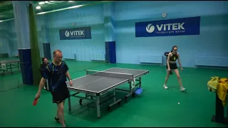 Горовая Ольга ⚡ Глушков Максим 🏓 RTTF cup 2022 - Лига 300 🏓 апрель / 03.04.22 🎤 Зоненко Валерий