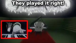 They Animated the Piano Correctly!? (D.Gray-Man)