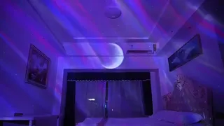 Proyector Led Estrella AURORA con LUNA Starry led Night