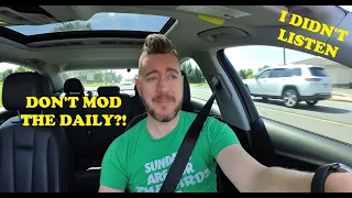 DON'T mod the daily! 2018 Audi A4 Mod List and Walk Around