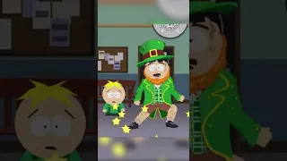 Randy uses his St. Patrick powers [from South Park]