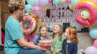 Happy 9th Birthday, Braelynn! A Donut Birthday Party