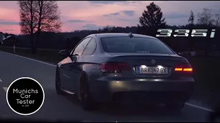 BMW 335i POV driving and some fun :) N54 & N55