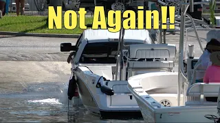 Black Point Swallowing Another Truck!! | Miami Boat Ramps | Wavy Boats | Broncos Guru