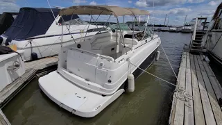 Rinker 250 Express Cruiser, Walk Around