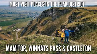 Epic Drone Footage of Mam Tor and Winnats Pass! | Castleton Circular Walk, Peak District