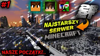 Nasze POCZĄTKI na NAJSTARSZYM SERWERZE w MINECRAFT! | 2B2T.ORG