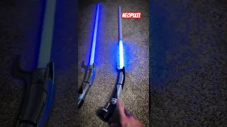 Disney vs Neopixel Lightsaber! Count Dooku Jedi