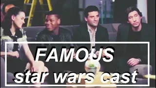 » Star Wars Cast | Famous (Funny Moments)