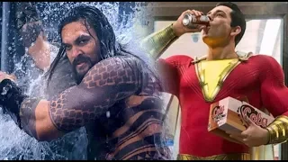 Reacts aos Trailers da SDCC: AQUAMAN, SHAZAM⚡ E GODZILLA GIROFLEX 2 | MN REACT #12