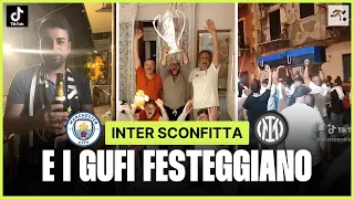 LA NOTTE DI FESTEGGIAMENTI DEI GUFI DOPO MANCHESTER CITY-INTER