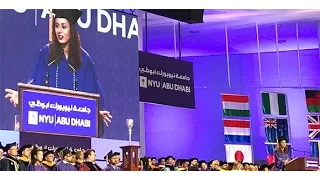 NYU Abu Dhabi 2016 Commencement Ceremony — Full Program