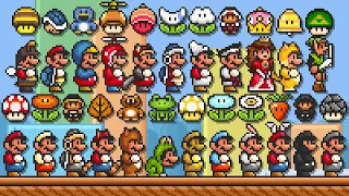 Super Mario Bros. 3 - All New Power-Ups. ᴴᴰ