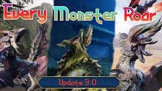 All Monster Roars | Monster Hunter Rise (including Update 3.0)