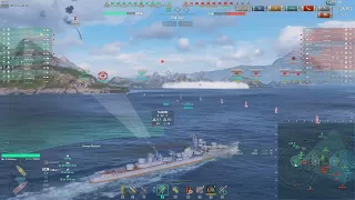 Kitakaze | wiping out everything on my way | 102k damage 4 kills | World of Warships | destroyer