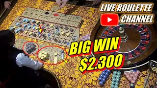 🔴LIVE ROULETTE |🚨 Saturday Session In Las Vegas 🎰 BIG WIN 💲2.300 Exclusive ✅ 2023-03-25