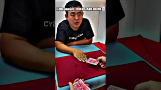 How Magic Tricks Are Done 🃏😳 #shorts