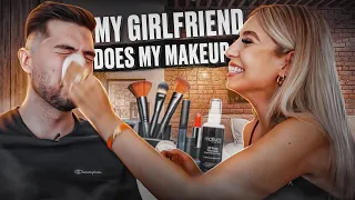 My Bosnian Girlfriend Does My Makeup....