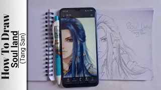 How to draw |Soul land Anime| Tang San Drawing| Pencil Sketch| @thecreatorraj