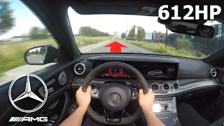 612HP Mercedes AMG E63 S 4Matic+ |POV, Loud Revs, Accelerations + Launch Control
