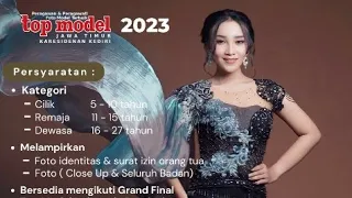 Ayo, Ikuti Audisi Top Model Indonesia 2023 Perdana Di Kediri Jawa Timur #kediri #kedirilagi