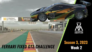 #iracing - Ferrari GT3 Challenge Track Guide - Motorland Aragon - Season 3 2023 - #simracing