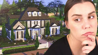 I tried to build the perfect, traditional, family home in The Sims 4