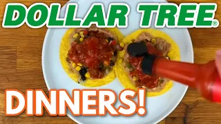 Eating On A Budget with Dollar Tree! $1.25 meal ideas!