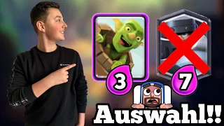 NUR GÜNSTIGERE KARTEN WÄHLEN!! Mit dieser Taktik zum neuen EMOTE!! |Clash Royale Deutsch