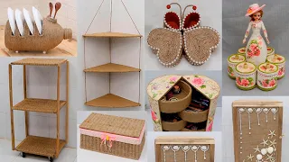 10 Space Saving Ideas from Waste Material, Recycling Jute Craft Ideas