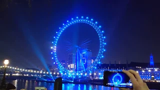 New years countdown in LONDON 2020