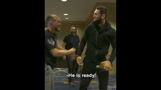 Khamzat Chimaev & Petr Yan WHOLESOME Moment UFC 273