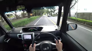 DAIHATSU WAKE POV TEST Drive