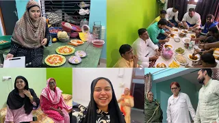 Doston ki Dawat | Amma Pehli baar sasural aayi ❤️ | monkey Room mein aa gaye 😨 | vlog