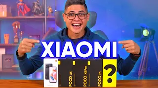 TOP 5 melhores CELULARES da Xiaomi para COMPRAR em 2023 - Do BARATO para o CARO!