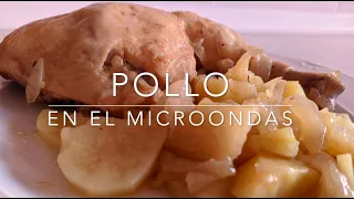 Pollo en el microondas muy fácil🍗 Una forma diferente de cocinar