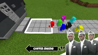 Coffin Meme "Among Us" Traps Edition - Minecraft