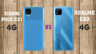 Xiaomi POCO C31 4G vs Realme C20 4G || which one is best