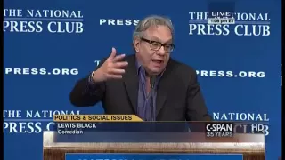 Lewis Black stand-up comedy: politique, économie, Limbaugh, Colbert, Letterman (2014)