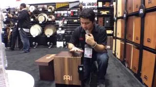 2014 Winter NAMM MEINL Turbo SlapTop and Jumbo Bass Cajons