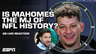 SUPER BOWL REACTION 🏆 Is Patrick Mahomes the MICHAEL JORDAN of NFL history? 👀 | #Greeny