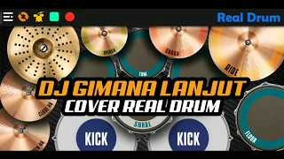 DJ GIMANA LANJUT X YALAN TIK-TOK VIRAL | COVER REAL DRUM