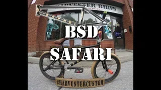 BSD Safari "Reed Stark" Custom Frame Build @ Harvester Bikes