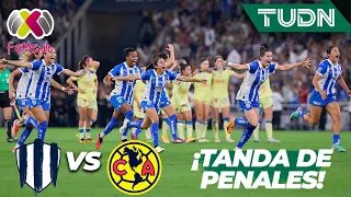 ¡TANDA DE PENALES COMPLETA! | Rayadas 2-1 América | Liga Mx Femenil - CL2024 Final | TUDN