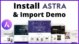 How to Install Astra Theme in WordPress and Import Demo Templates [Hindi]