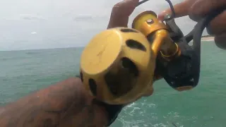 Mangrove snapper fishing at Sebastian inlet