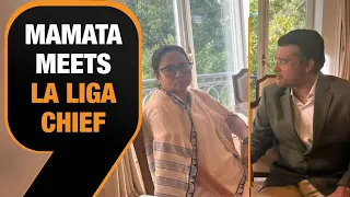 West Bengal CM Mamata Banerjee Courts La Liga for Sports Investment During Spain Tour | News9