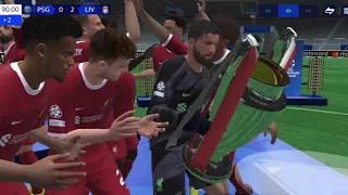 FINAL!!! LIVERPOOL VS PSG FINAL CHAMPIONS LEAGUE IN FC MOBILE LET'S GO!