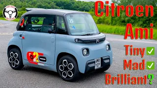 Citroen Ami - the tiny bonkers EV Goes for a drive