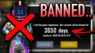 BANNED from PUBG Mobile...